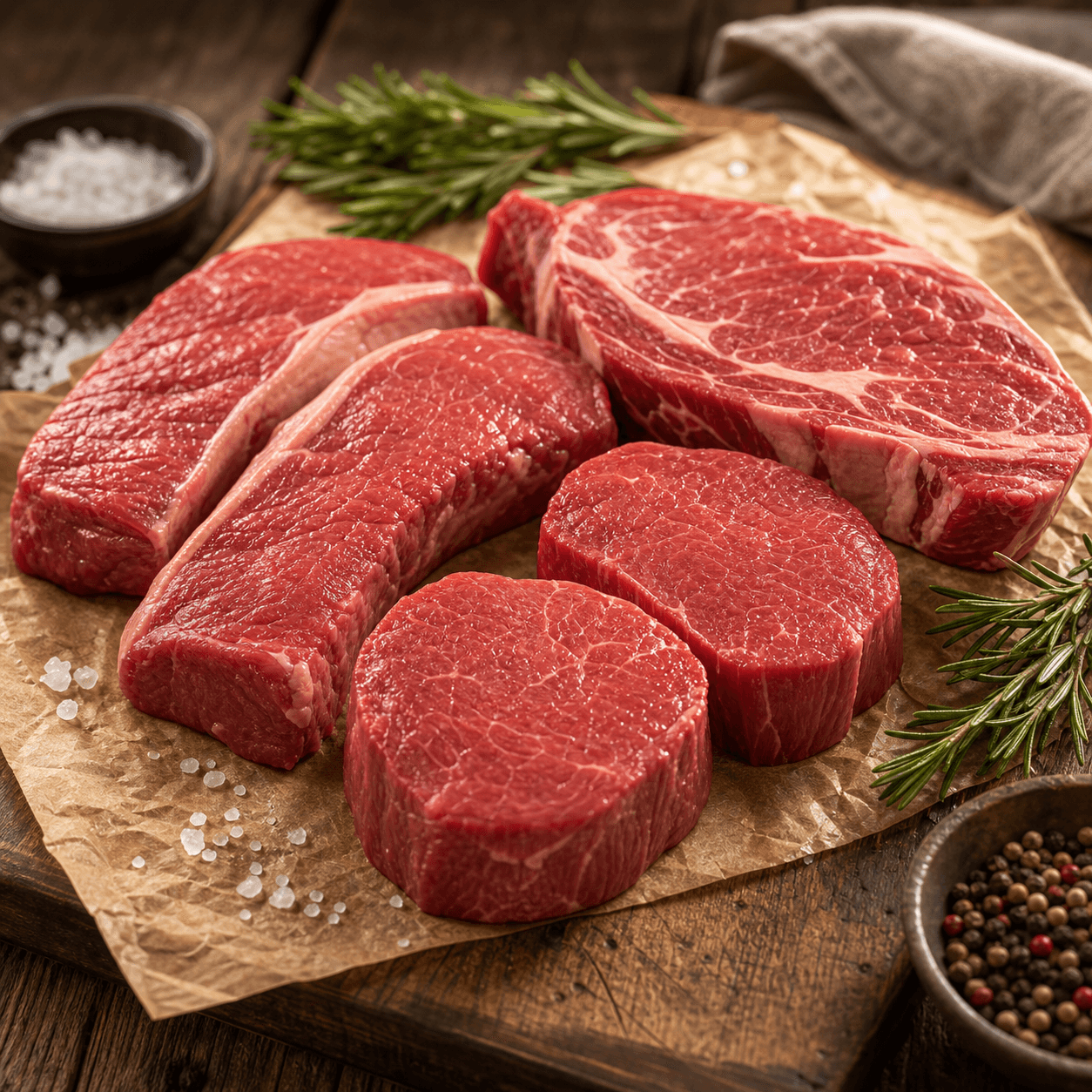 Regionales Grillfleisch und Wurst direkt vom Hof