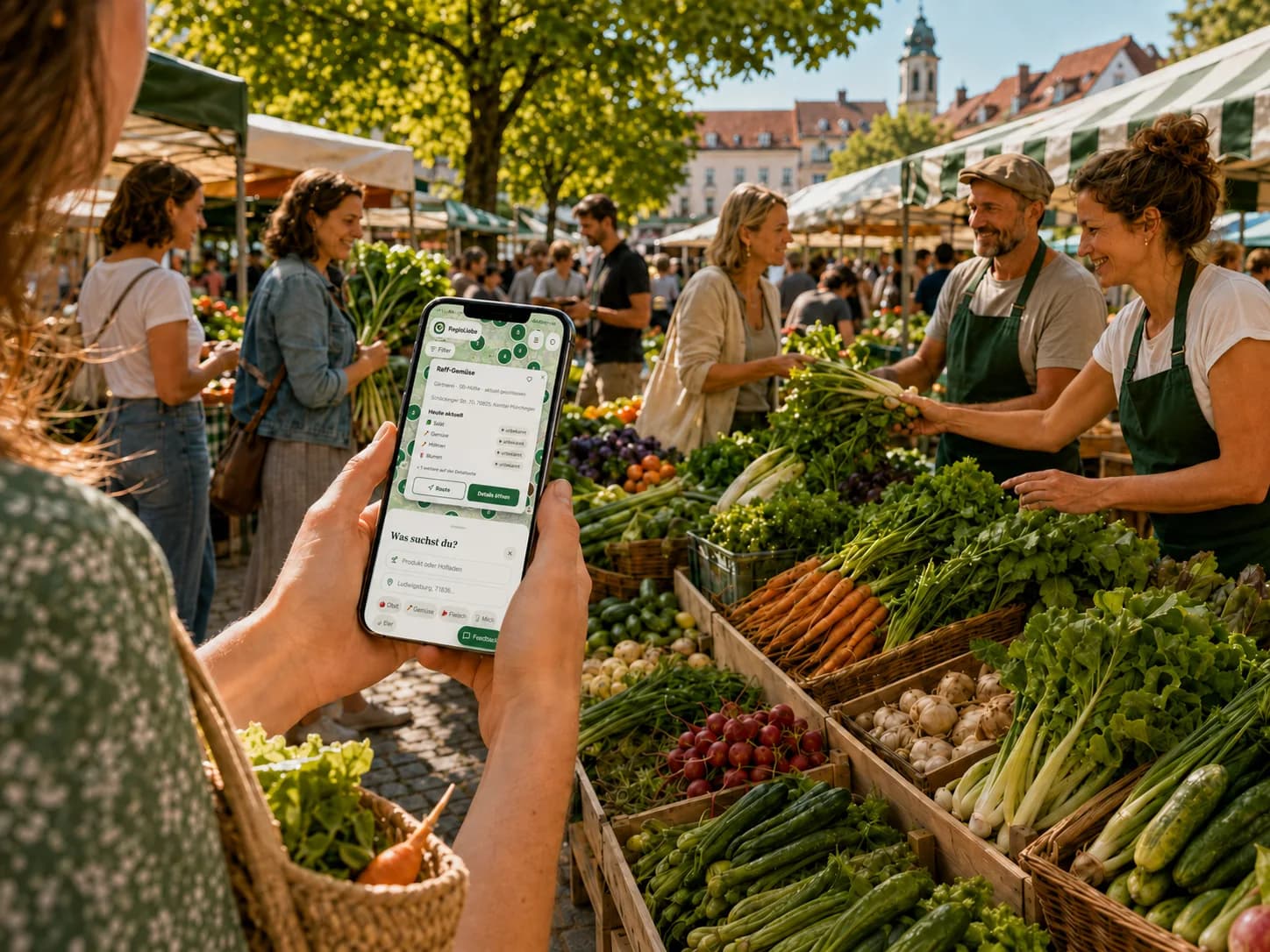 RegioLiebe App und Märkte