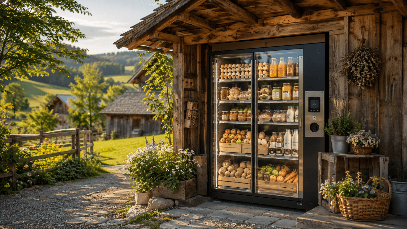 Milchautomat Birkenhof Schäfer auf RegioLiebe