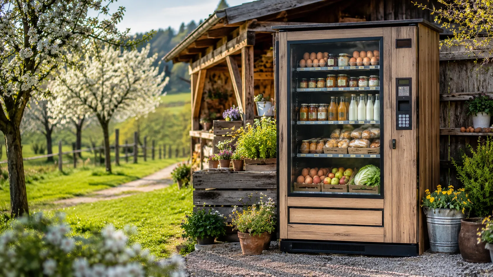 Gärtnerei Büchsenstein Automaten auf RegioLiebe